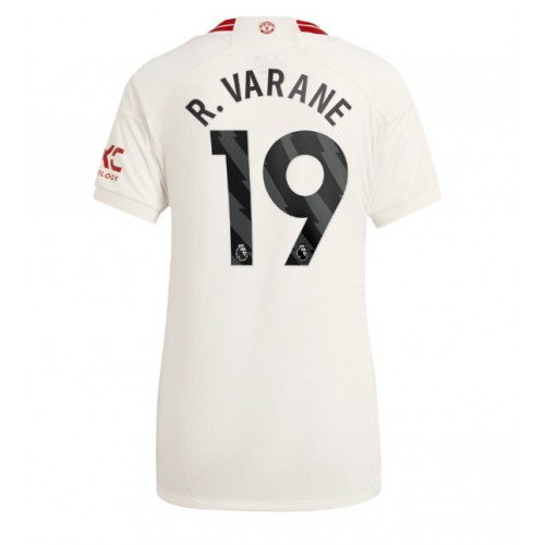 Maillot de foot Manchester United Raphael Varane #19 Troisième Femmes 2023-24 Manches Courte